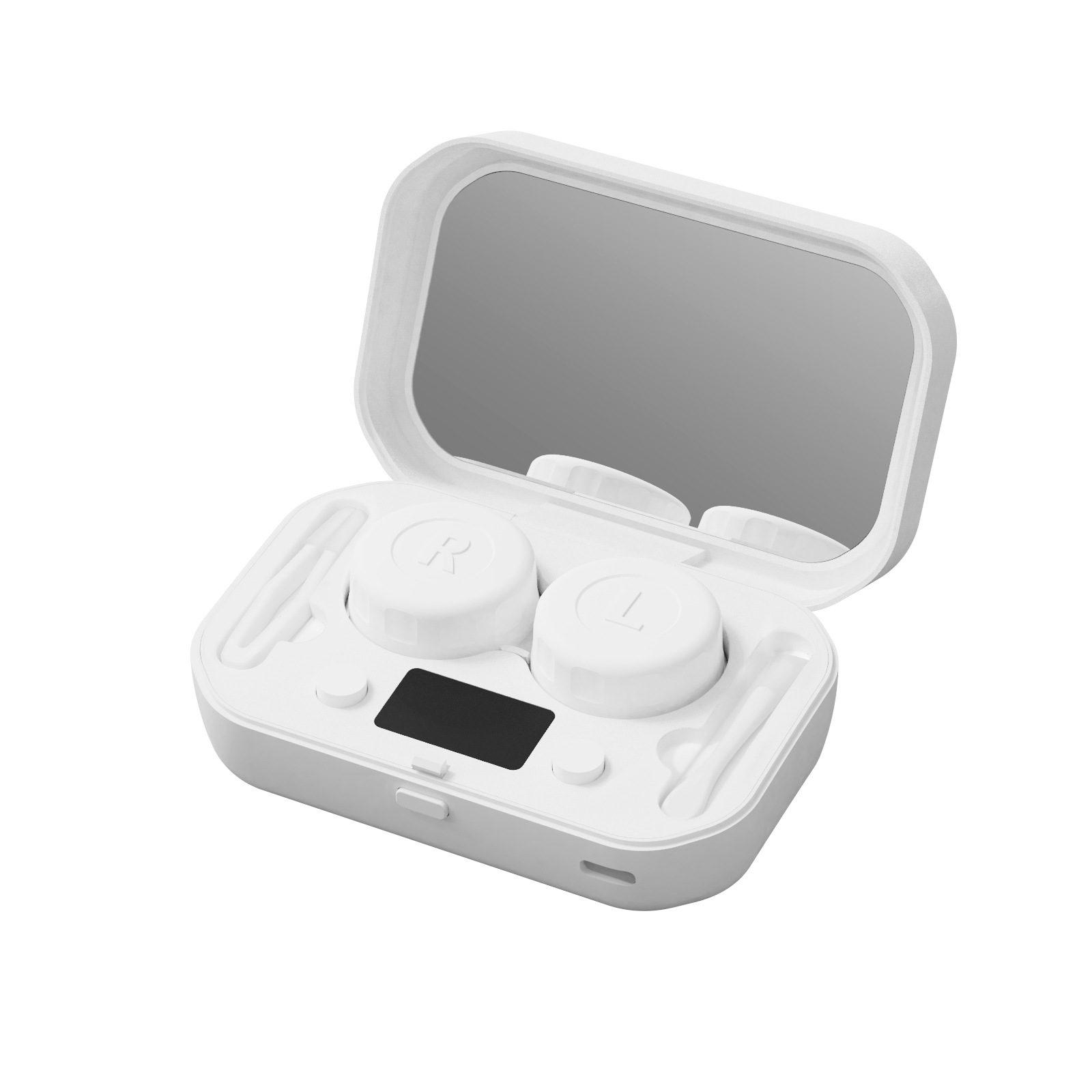 Contact lens cleaner intelligent electric beauty pupil box portable automatic cleaning sterilization small cleaning instrument