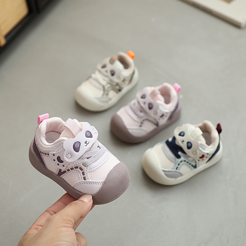 Обувь для малышей с мягкой подошвой, дышащие спортивные туфли, весна и осень