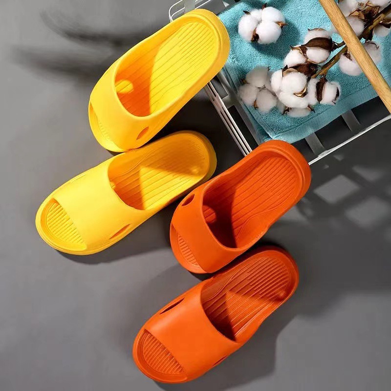 Summer slippers bathroom wholesale indoor non-slip men and women home bath soft bottom not smelly feet four seasons mute couple