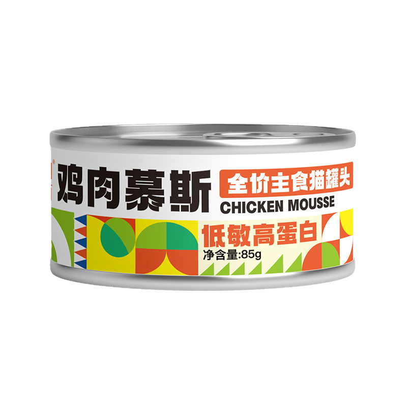 Cat Canned Food 85g Chicken Mousse Canned Soup Shredded Chicken Cat Meal Main Food Can Cat Snacks Factory Wholesale