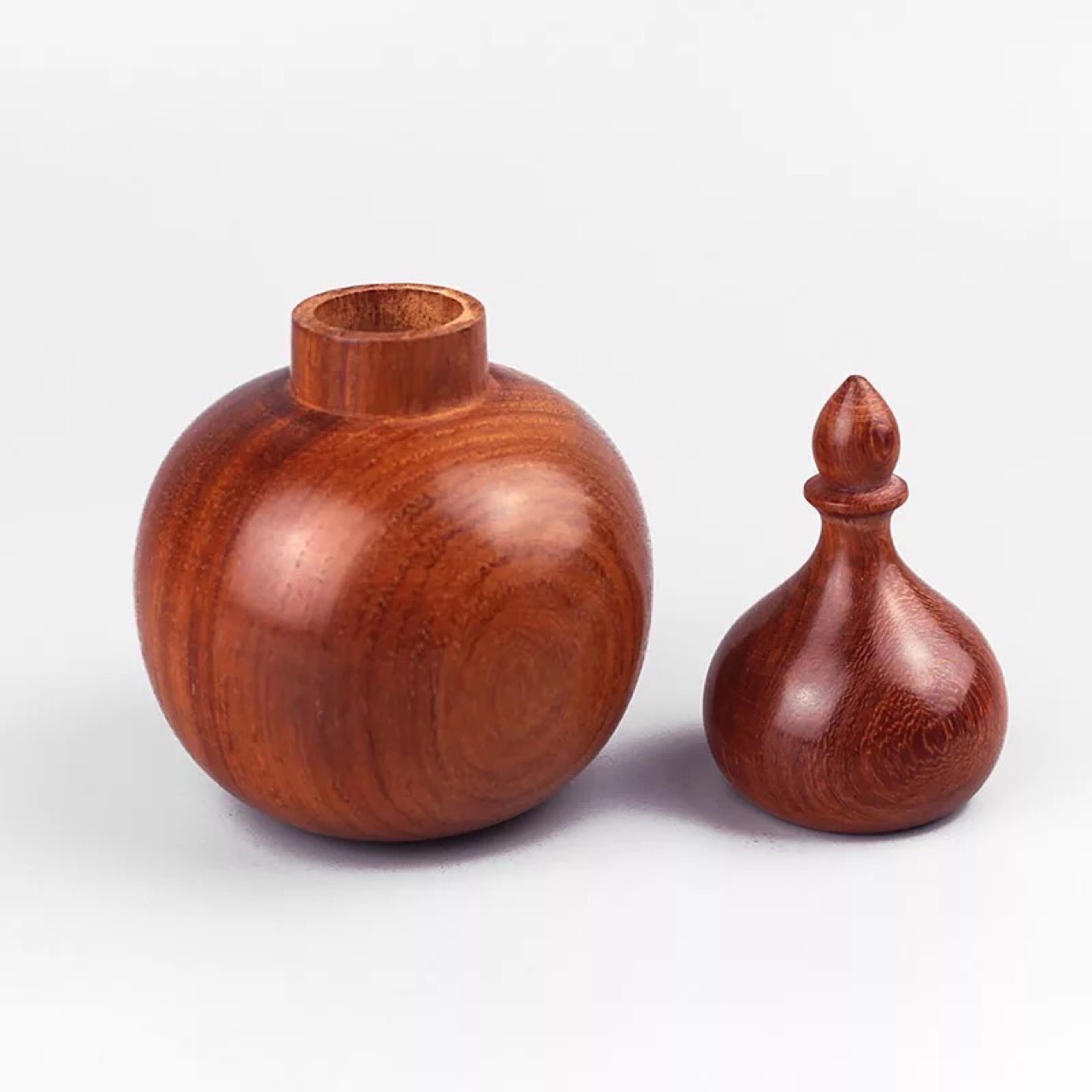 Vietnam mahogany toothpick tube Myanmar pear Chinese classical toothpick box solid wood hotel restaurant high-grade toothpick jar