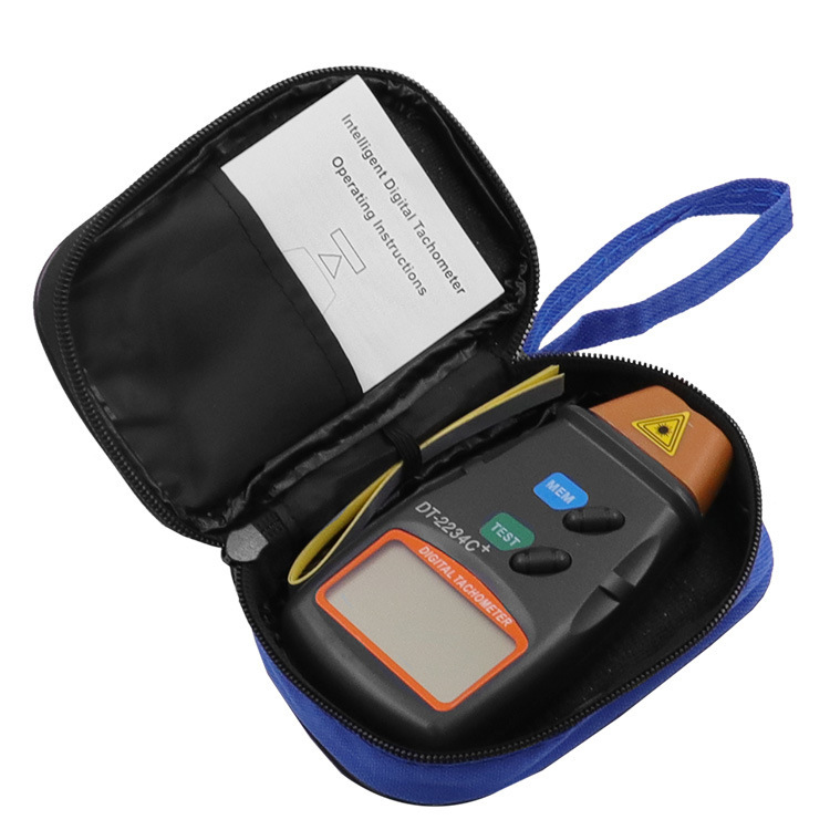 Non-Contact Tachometer Speed Tester Tachometer Tachometer Laser Infrared Tachometer Dt2234C+