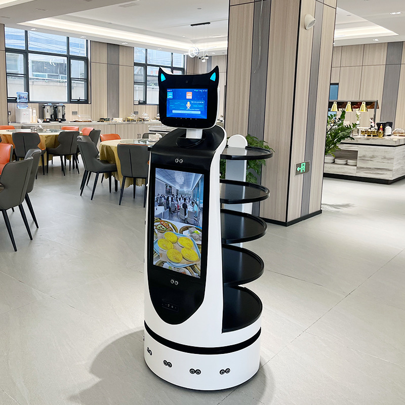 Intelligent Food Delivery Robot Hotel Restaurant Banquet Mall Awards Exhibition Delivery Delivery Mall