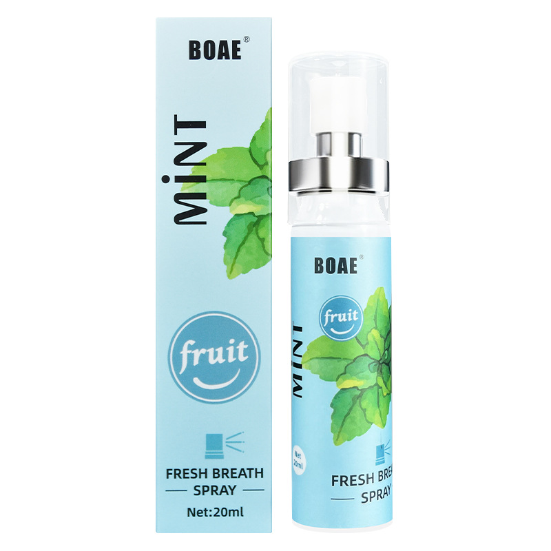 Mouth spray breath freshener portable fruit flavor mouth spray disposable foreign trade mouth freshener breath spray