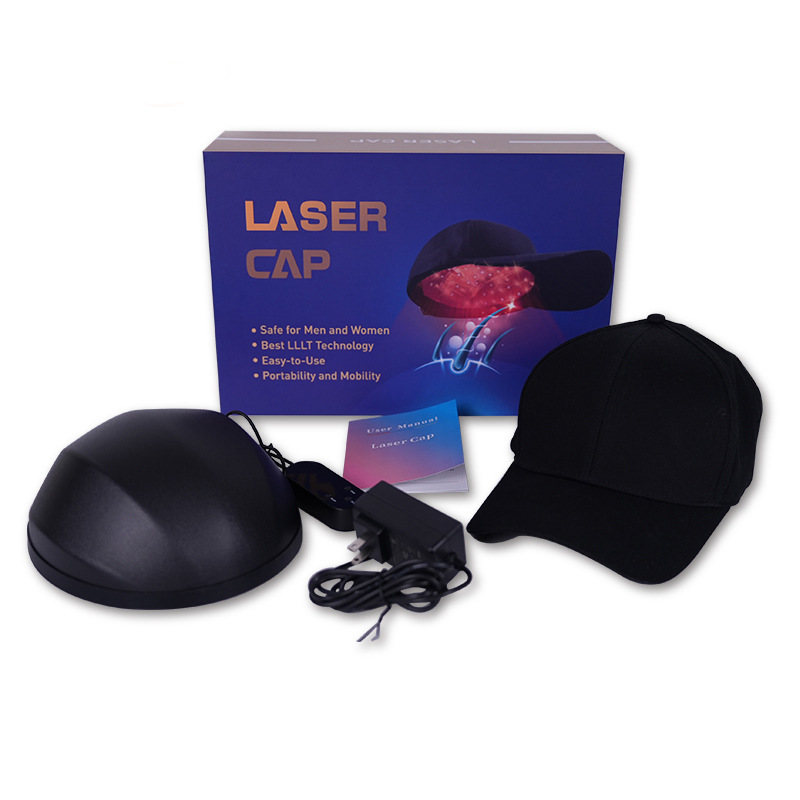 New Hair Growth Laser Cap 650Nm 118 Laser Heads Anti Hair Loss Physiotherapy Instrument Red Light Hair Building Helmet