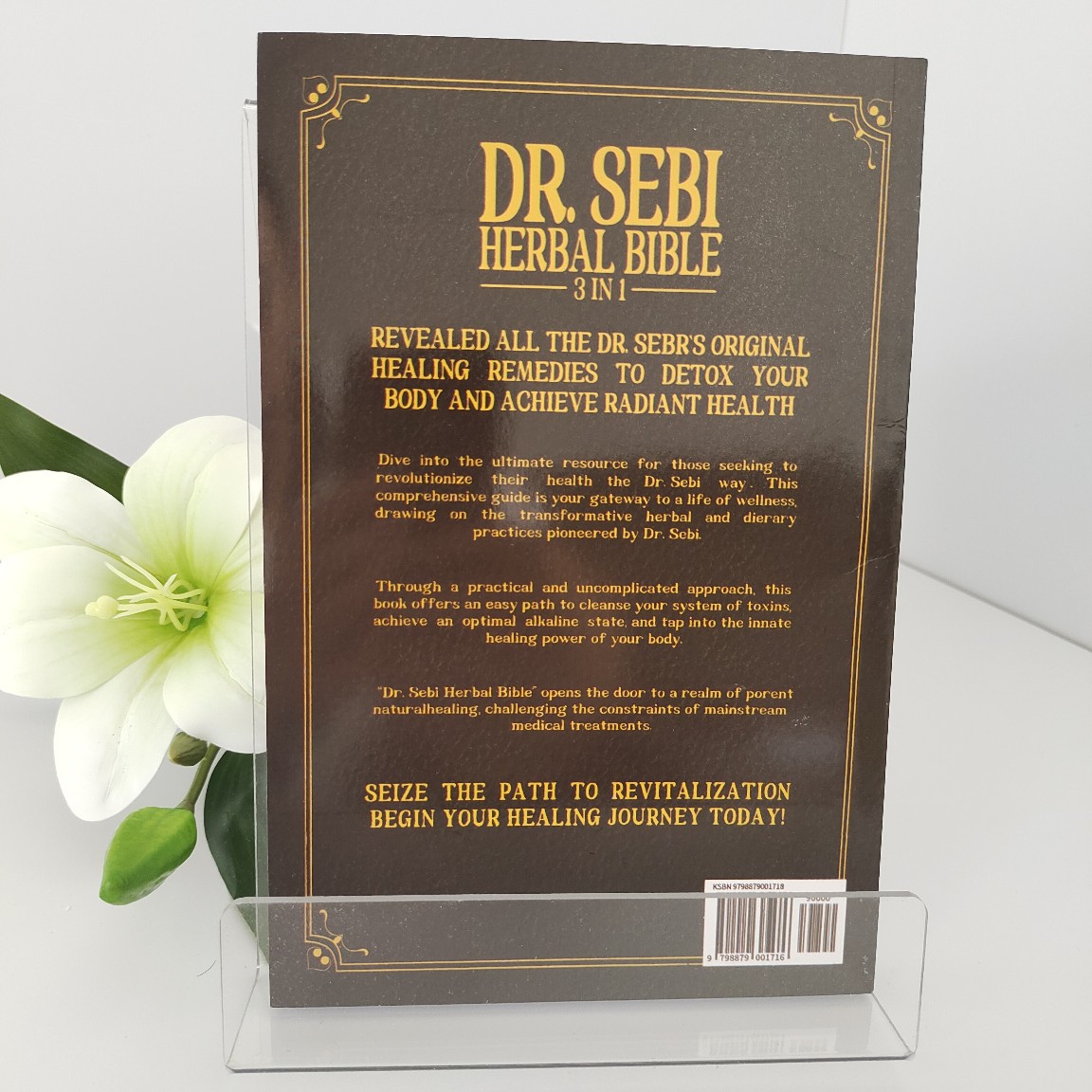 Cross-Border Popular Drsebiherbalbible3Bonusincluded Dr. Sebi Herbal Bible 3-in-1