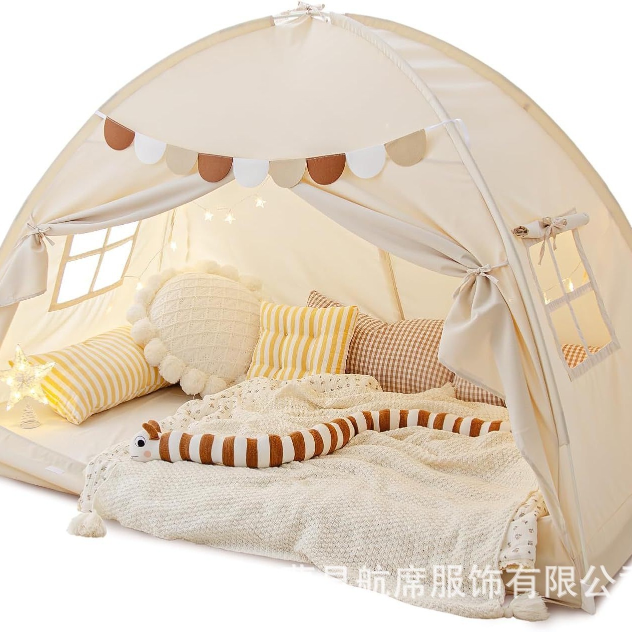 Cross-Border New Children's Tent Indoor Girl Castle Toy House Princess Dream House Game Secret Base