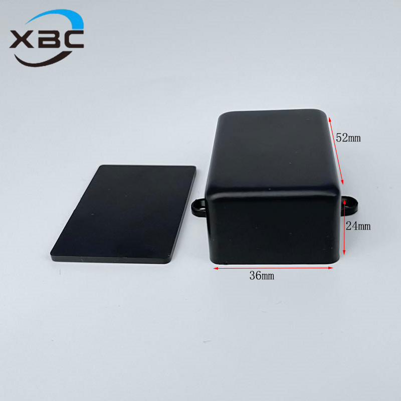 Пластиковый корпус из АБС для контроллера, электронный соединительный короб, DIY отверстия, шелкография, лазерная маркировка