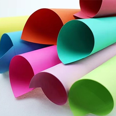 Jiufeng Color Paper-Large Sheet of Paper Fully Open to 2 Open 1 Open Customized Colorful Cardboard Size Environmentally Friendly Colorful Thick Cardboard