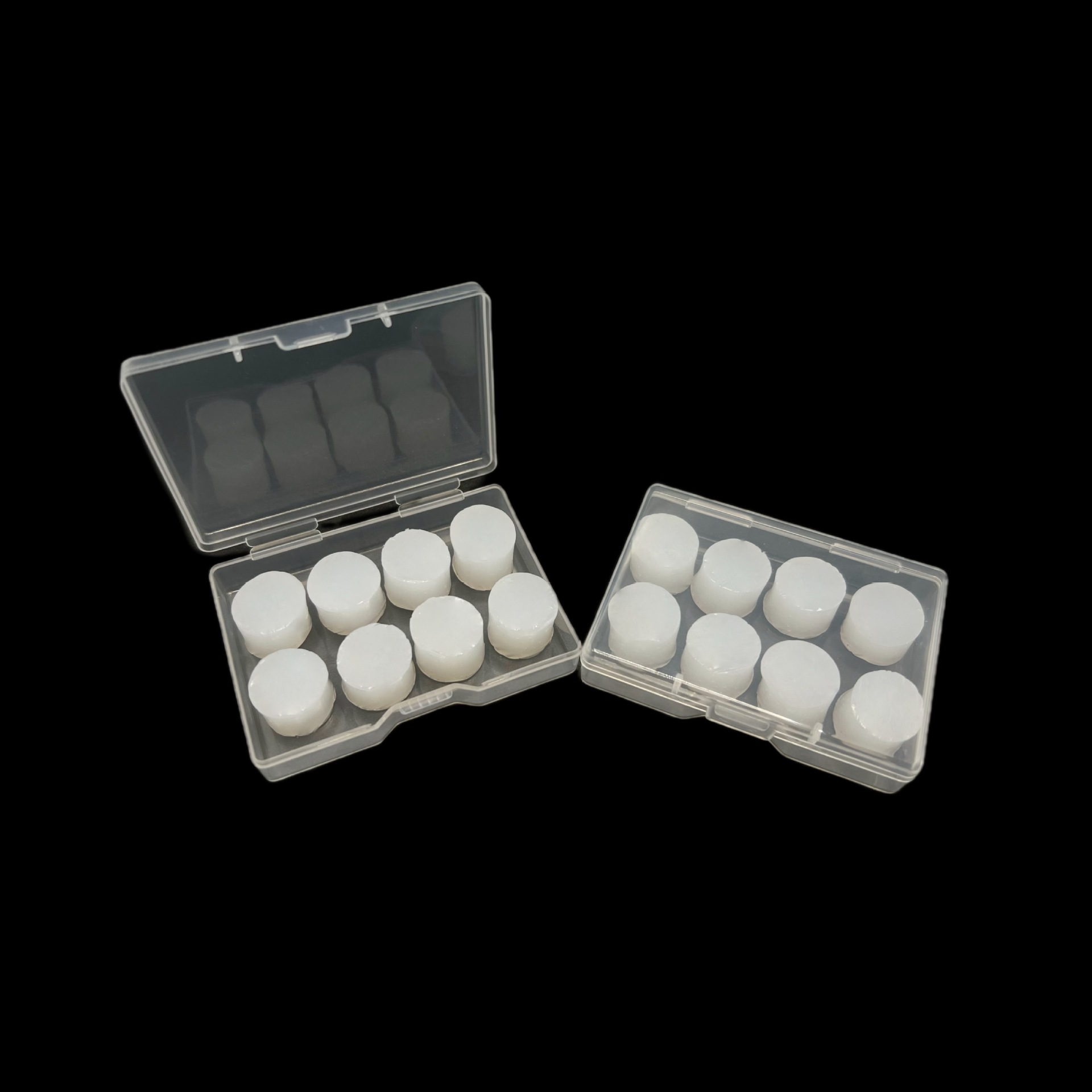 Factory direct silicone mud earplugs 2.5g soft silicone plastic earplugs waterproof anti-noise noise reduction 8 12