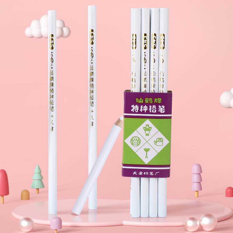 Ручные инструменты для маникюра, длинный и короткий точечный карандаш с алмазами, высококачественный деревянный карандаш с белым стержнем