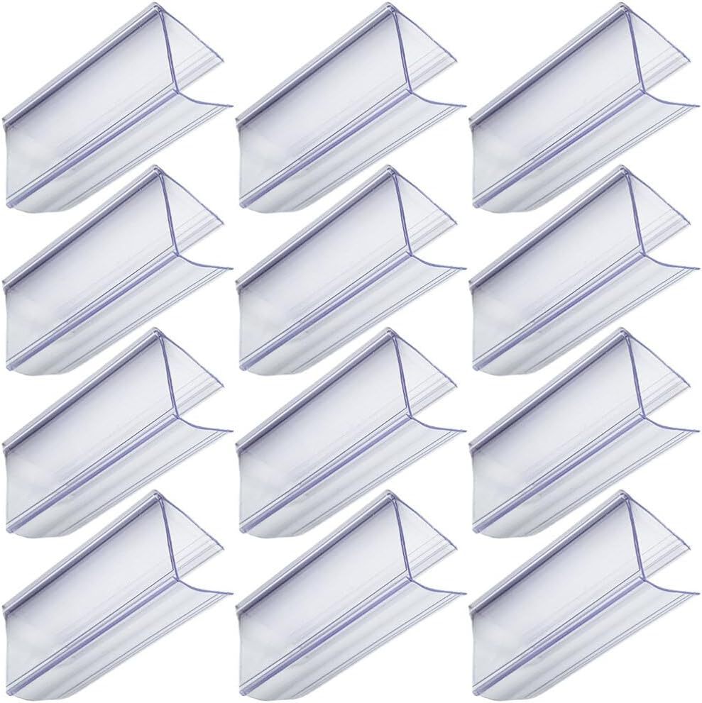 Factory Outlet Shopping Mall Wooden Plate Clip Strip Commodity Price Strip Wooden Frame Price Strip Card 25mm Shelf Price Strip