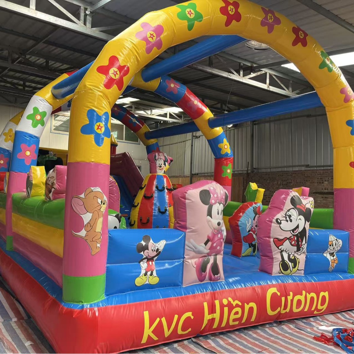 5*8-40 Flat Large Outdoor Kidsren's Octopus Theme Inflatable Trampoline Manufacturer Low Price Direct Sale