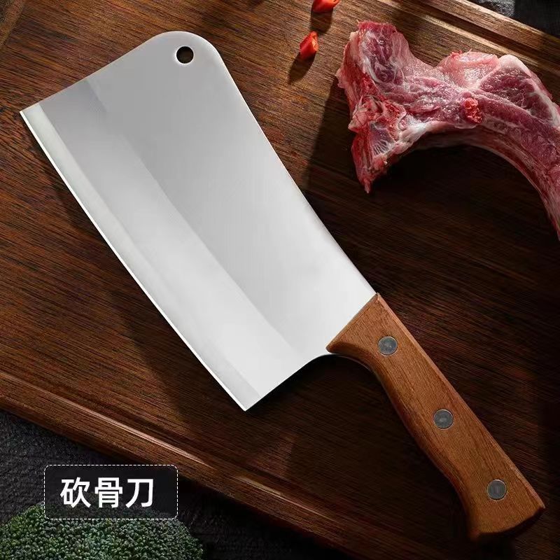 Yangjiang kitchen knife household stainless steel knife grinding-free bone knife slicing knife chef knife cross-border e-commerce kitchen knife