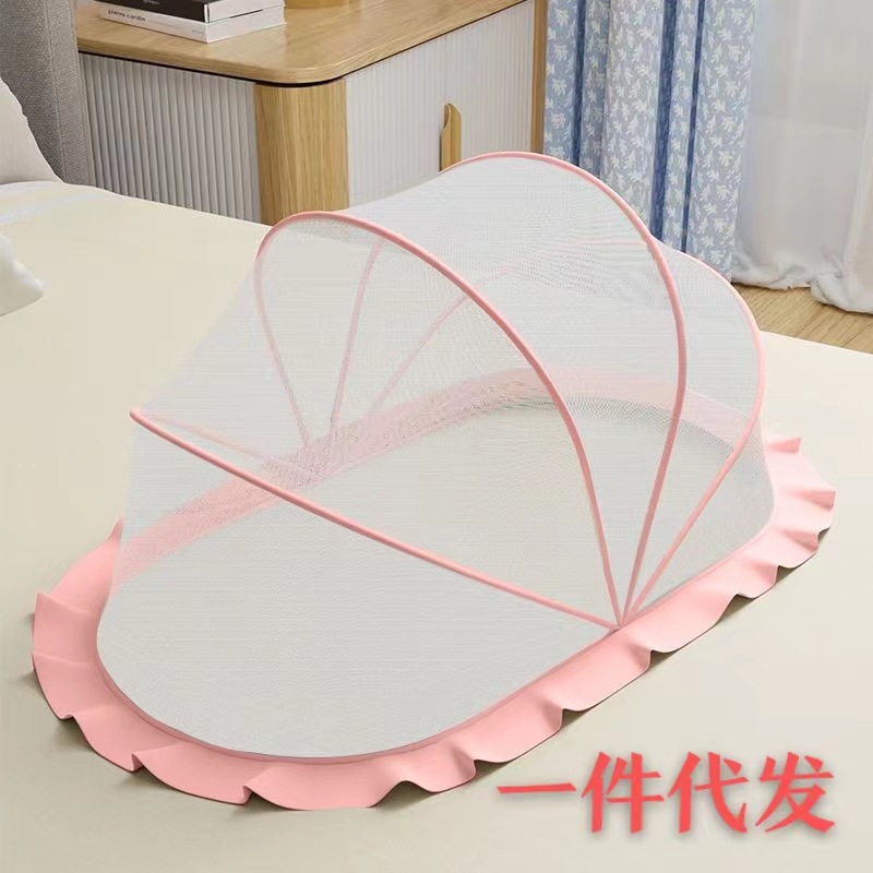 Складная москитная сетка для детей, без установки, портативная
