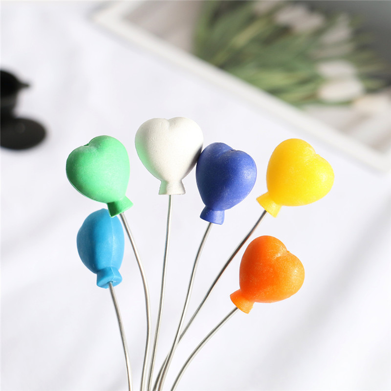 Doll House Mini Colorfulful Balloons Creative Decorative Ornaments Micro Landscape Photography Props Car Decoration Mobile Phone Case Material