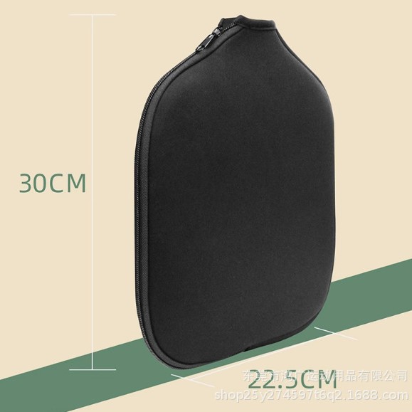 Spot Diving Material Pickleball Racket Set Beach Racket Set Portable Table Tennis Cosmetics Bag Neoprene Pickle Bag