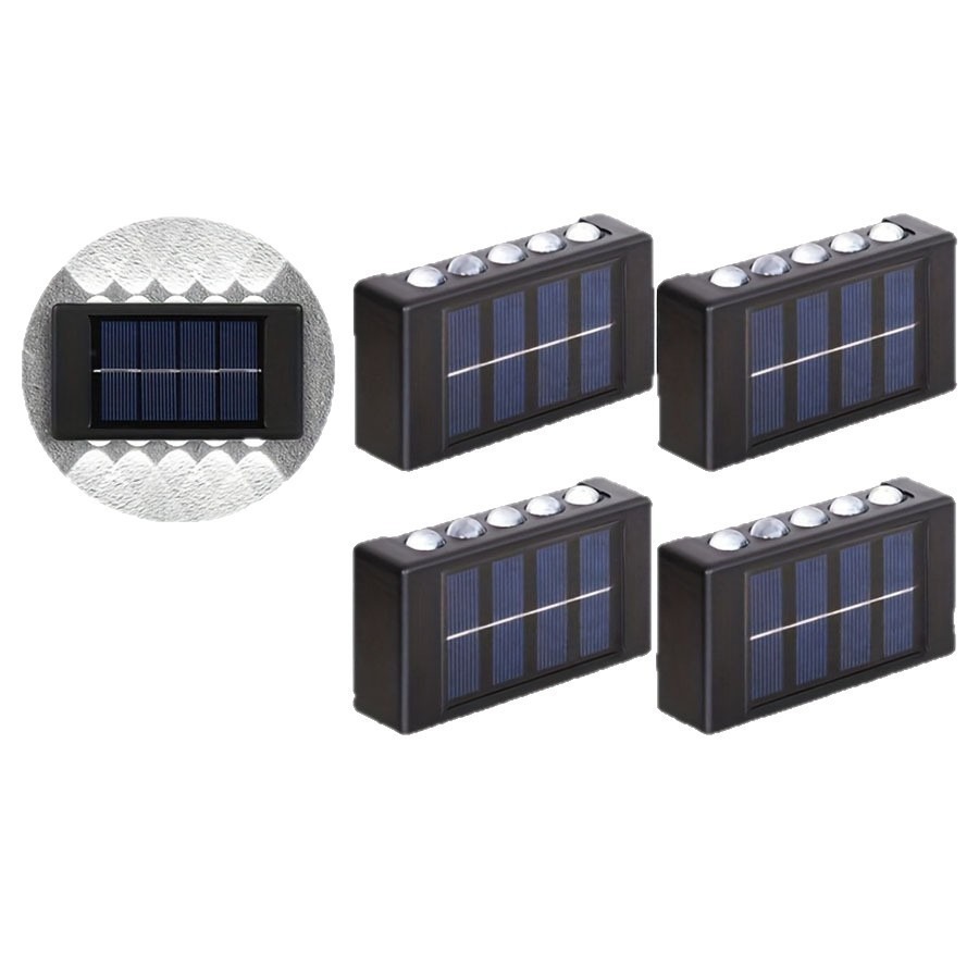 Solar Lights Outdoor Courtyard Lights Yard Garden Decorative Lights Wall Wash New up and down Luminous Atmosphere Wall Lights