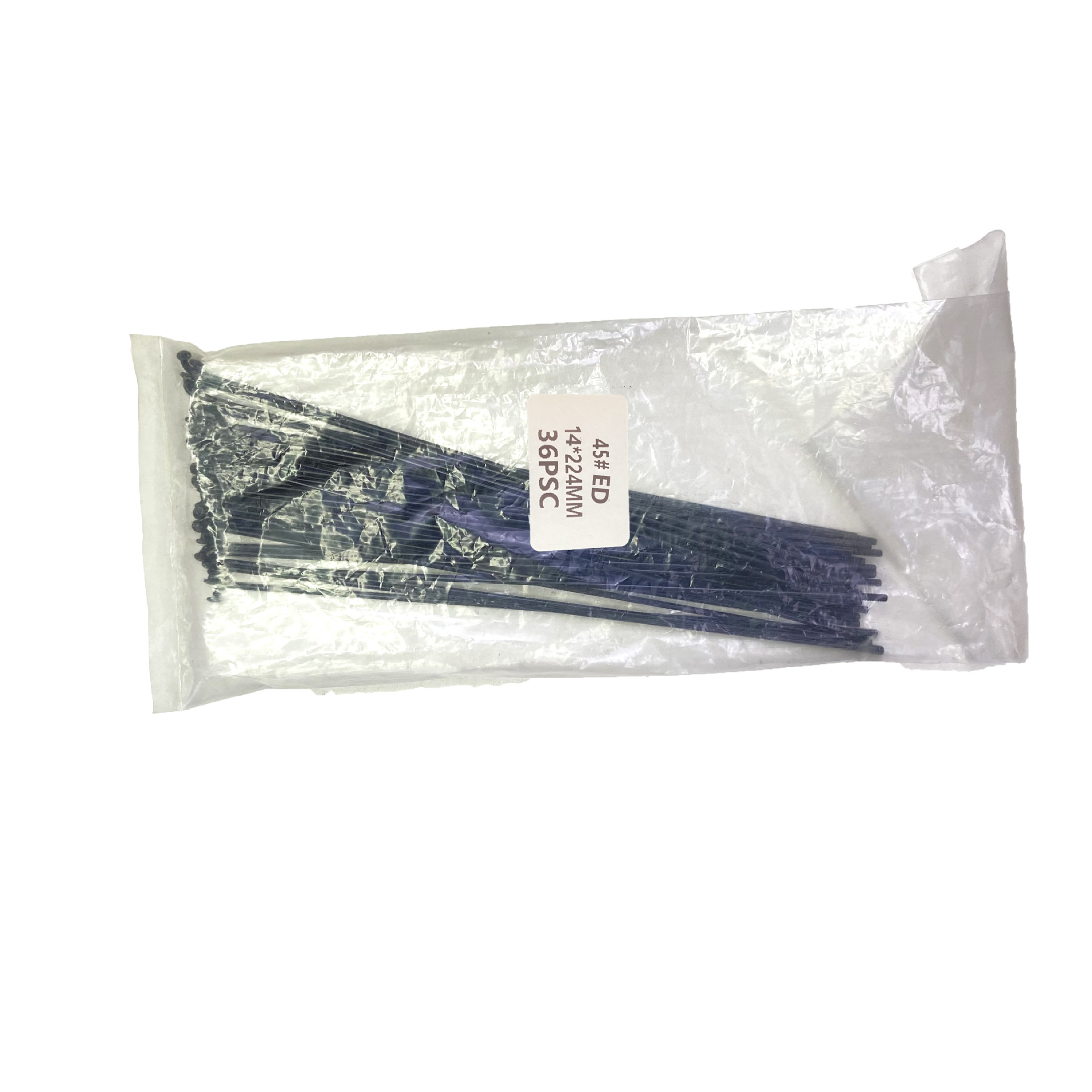 14G45# steel mountain bike spokes 12-28 inch anti-rust steel strip steel strip repair accessories spokes