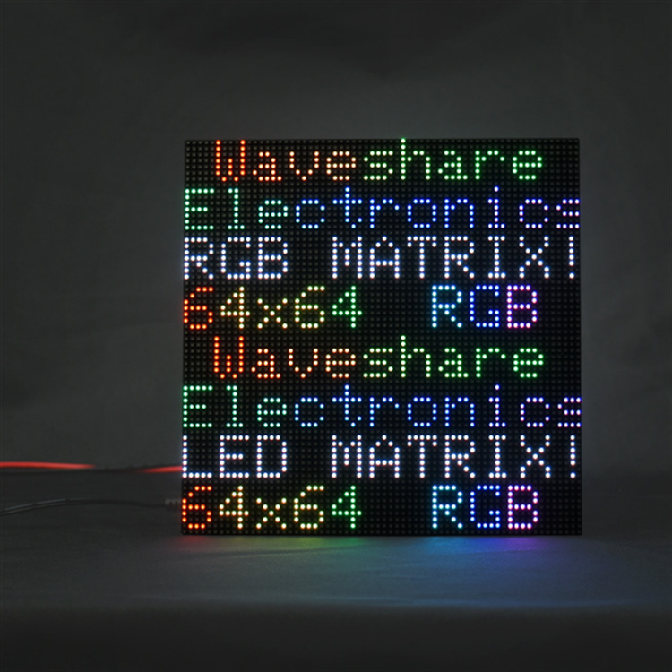 Rgb-Matrix-P3-64X64-F Full Color Led Dot Matrix Flexible Display Suitable for Curved Surface Display