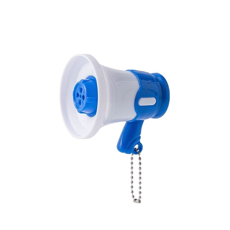 Popular Mini Loudspeaker Keychain Toy for Girls and Boys, Handheld Megaphone Amplifier