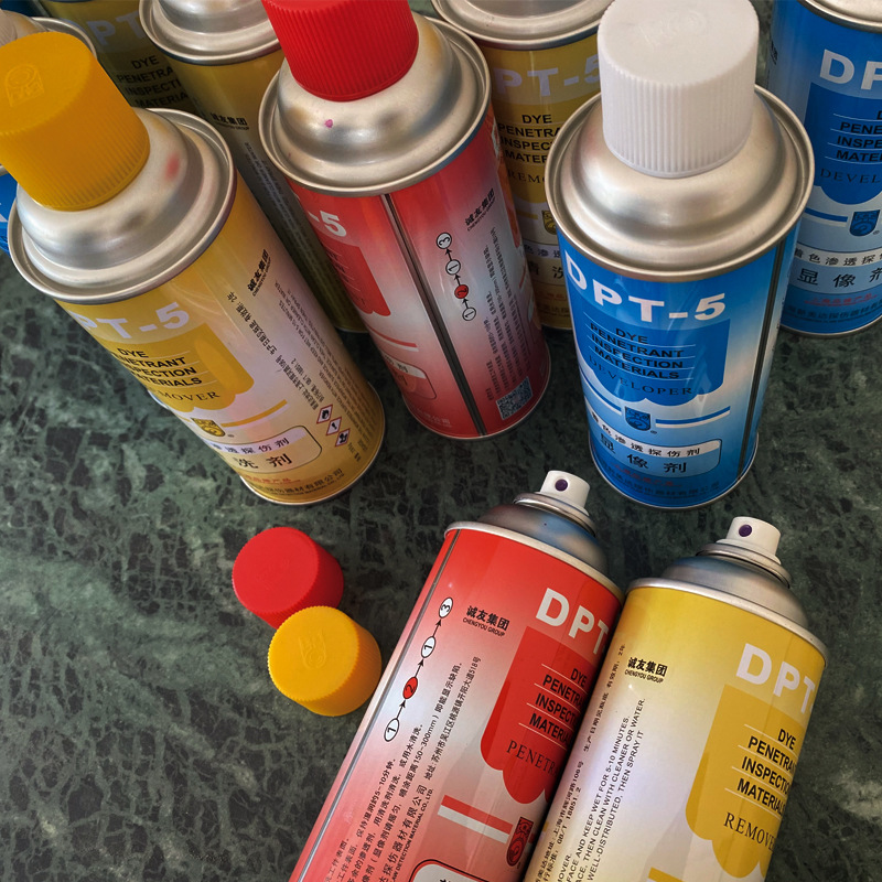Xinmeida Dpt-5 Coloring Penetrating Flaw Detector Cleaning Agent Developer Set
