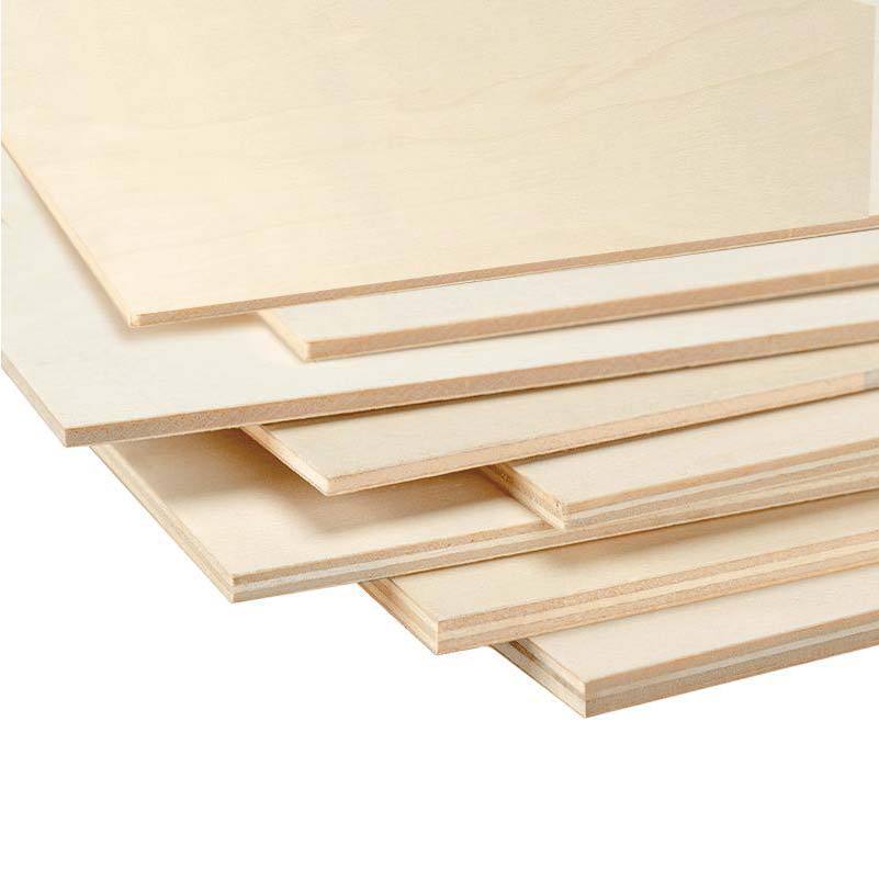 Basswood plywood laser engraving toy crafts board double-sided multi-layer wood board A4 A3 poplar plywood