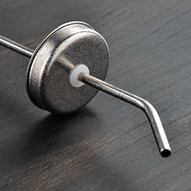 Pure Titanium Water Pipe Special for Barreled Water Pure Titanium Suction Pipe Tea Set Accessories Water Inlet Pipe Water Dispenser Hose Silicone