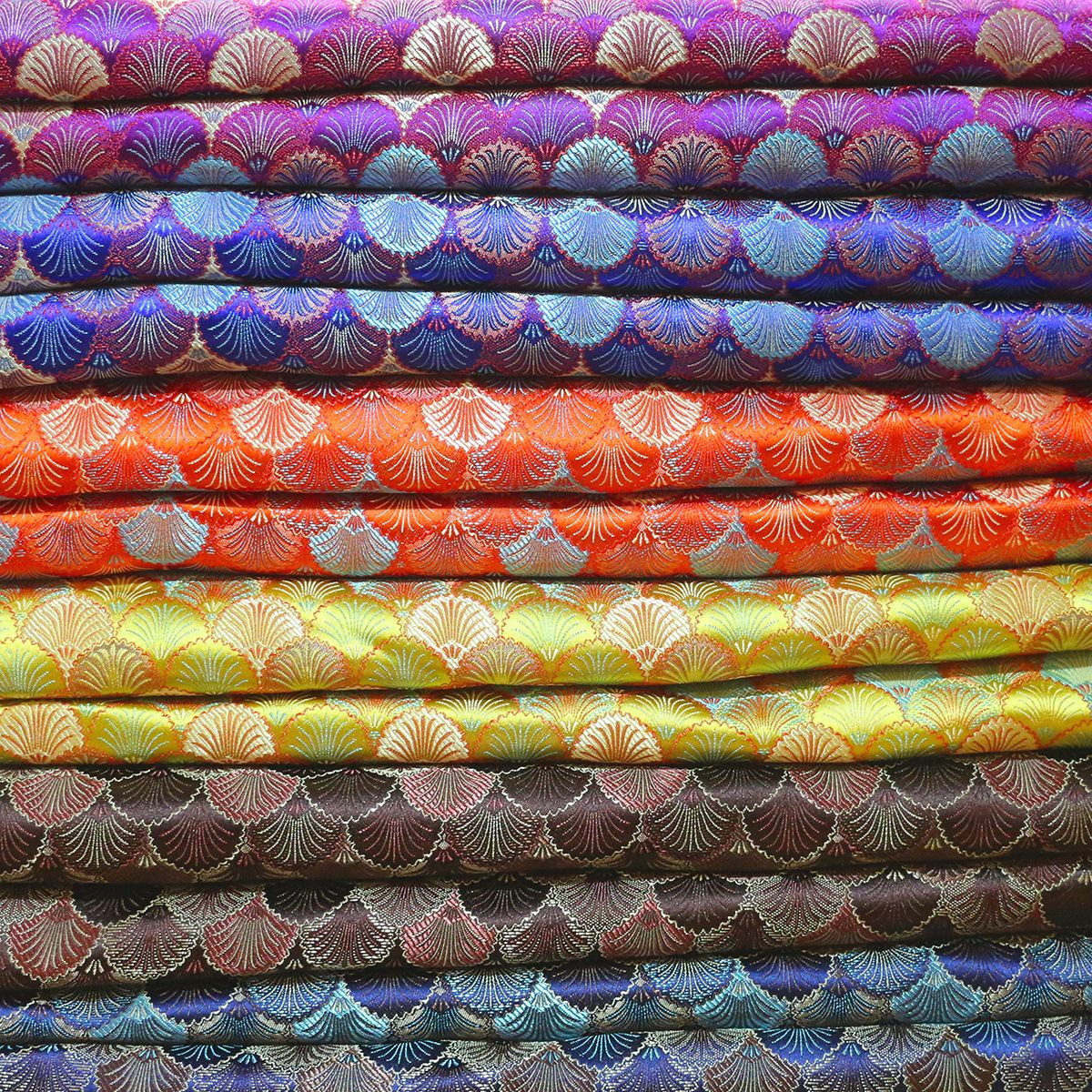 Национальный стиль брокад с раковинами монгольская мантия модная ткань для сумок рукоделие оптовая брокадная ткань