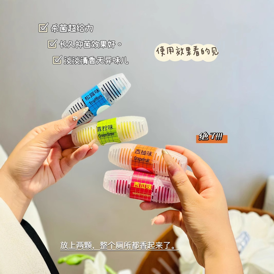 No water tank toilet hanging basket toilet deodorization bacteriostatic artifact odor cleaning toilet block hanging toilet treasure wholesale