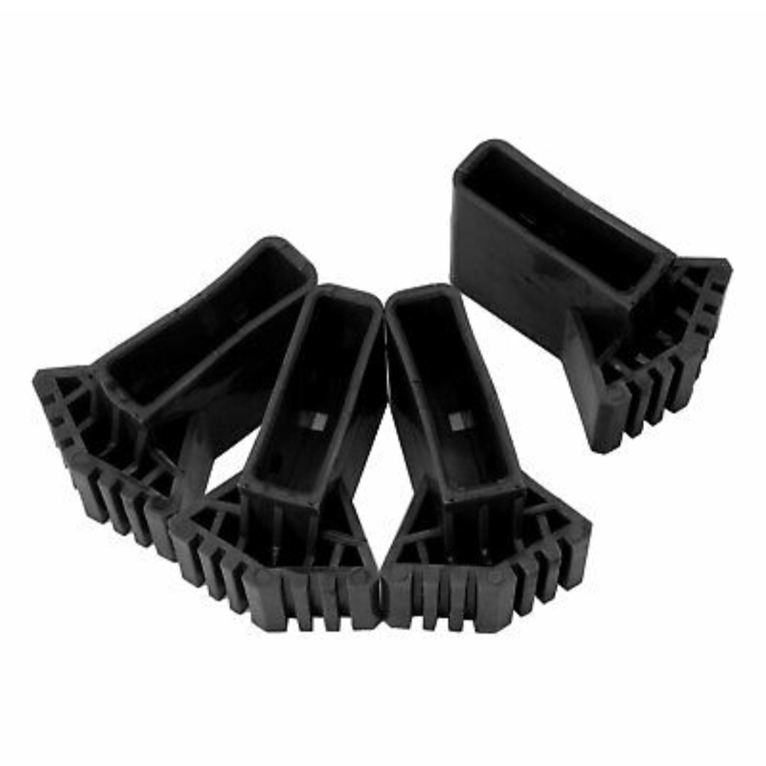 Ladder Foot Cover Accessories en131 Black Leather Cover Plastic Foot Mat Anti-slip Mat Telescopic Ladder Multifunctional Joint Ladder