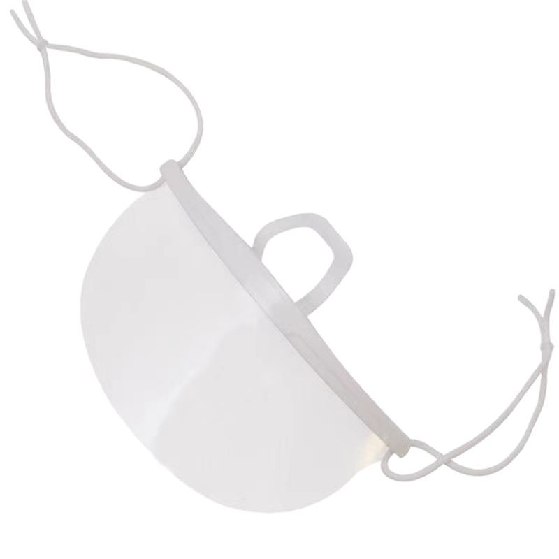 Transparent Catering Anti-droplet Summer Disposable Chef Restaurant Work Hotel Anti-fog Anti-drool Cover