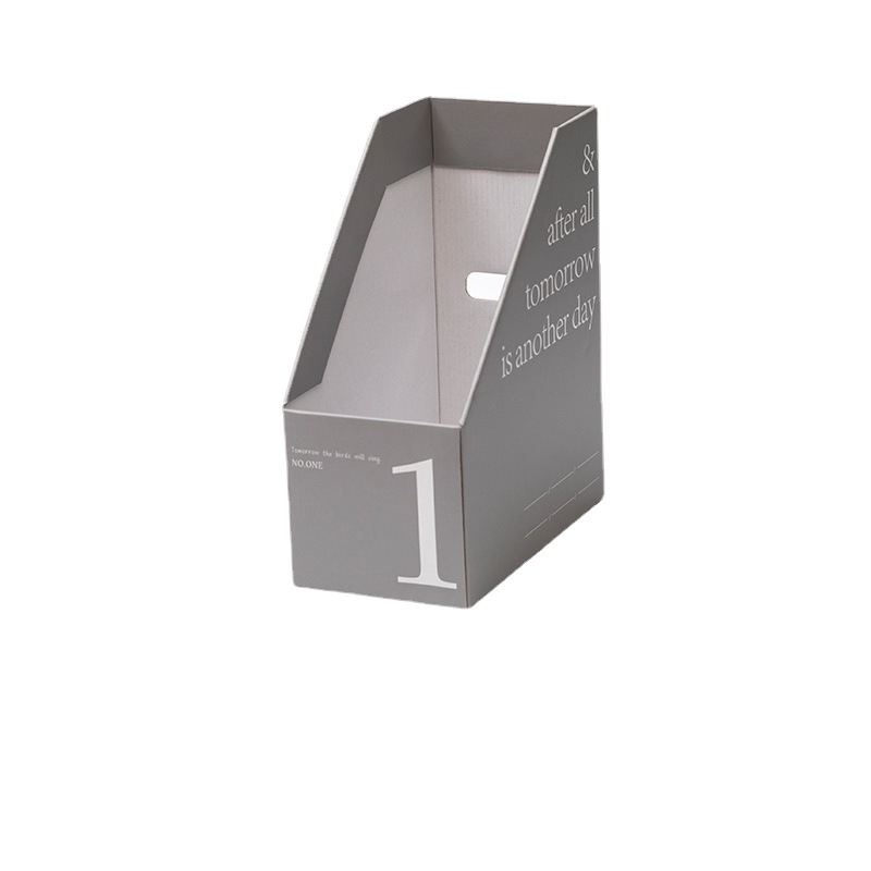 Student Desktop Organize Box Simple Book Stand Data File Shelf Book Desk File Storage Box Storage