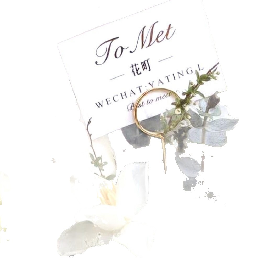 Card Holder Spring Cake Decoration Greeting Card Business Card Holder Spring Creative Scene Arrangement Spring Accessories Manufacturer Supply