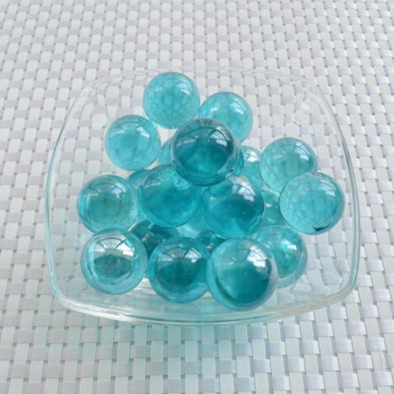 Wholesale marbles glass flat beads glass marbles petal marbles glass cashew stone round flower marbles full color