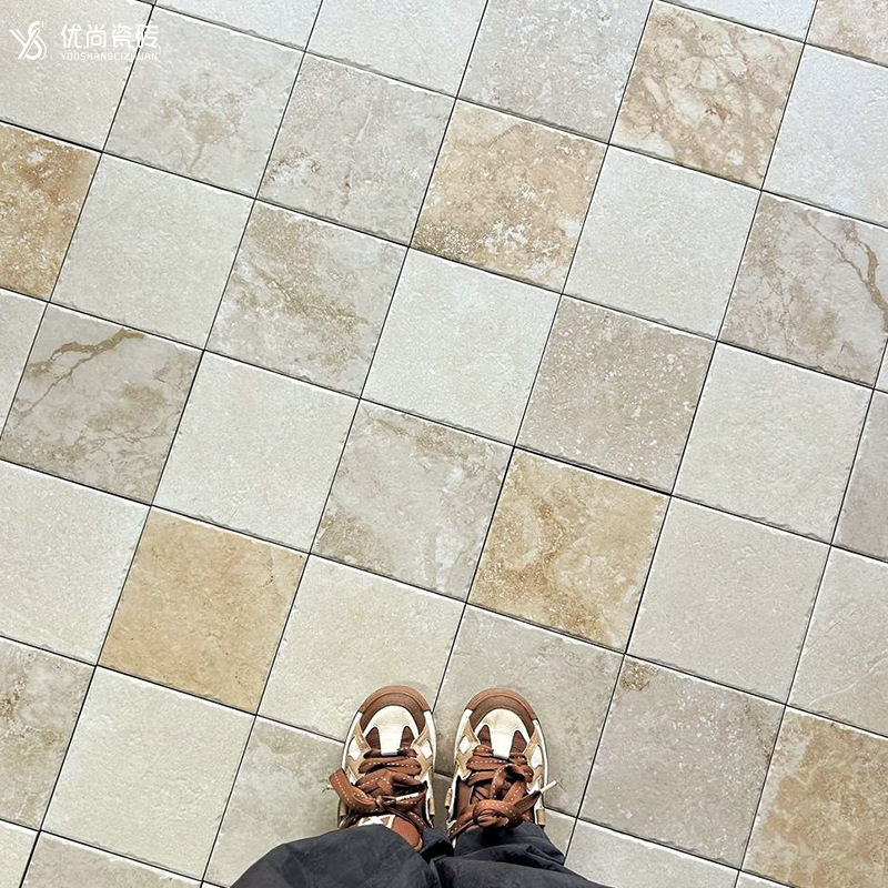 Плитка из известняка для B&B кафе ретро плитка для пола плитка для стен ванной кухни плитка для двора балкона противоскользящая плитка черная плитка