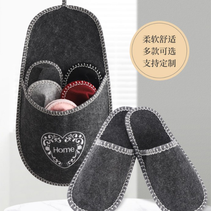Войлочные тапочки для воздушных путешествий, гостиницы, домашние тапочки, производители, кросс-бодерные гостиничные тапочки