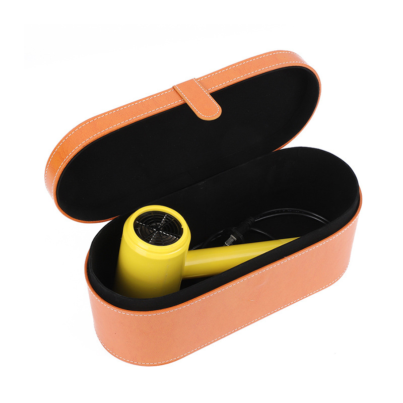 Hair Dryer Leather Box Packaging Box Customized Dyson Original Classy Gift Box Curling Iron Set Hair Dryer Cosmetics Bag
