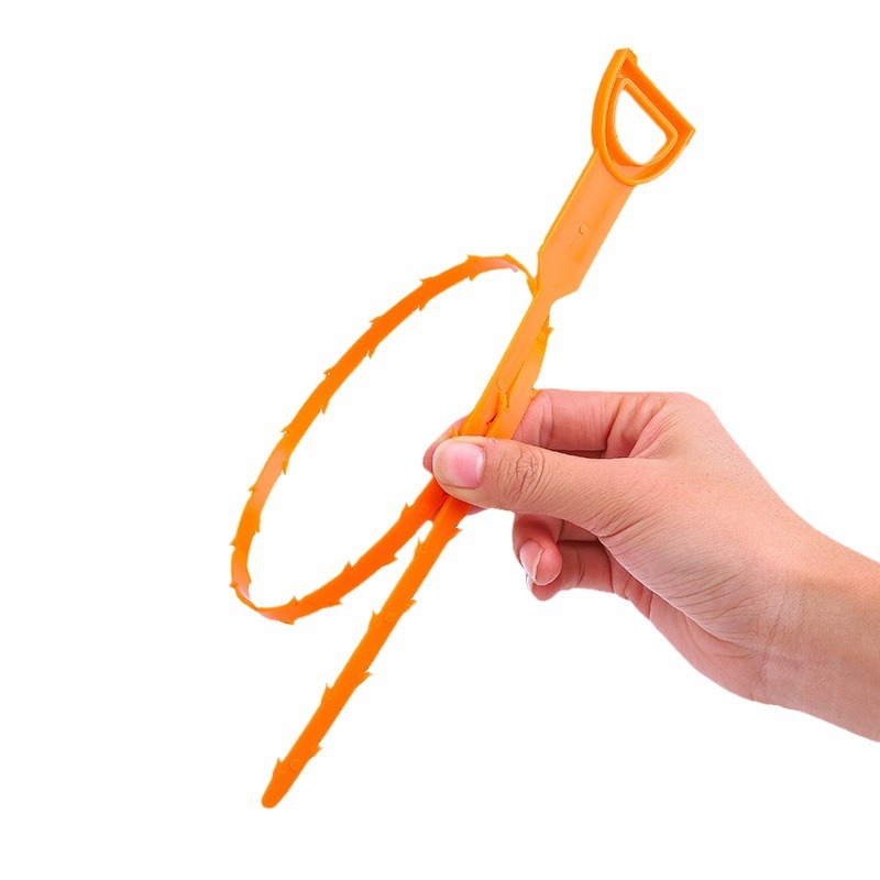 Household kitchen toilet pipe sink hair hair cleaner sewer tool hand toilet dredge