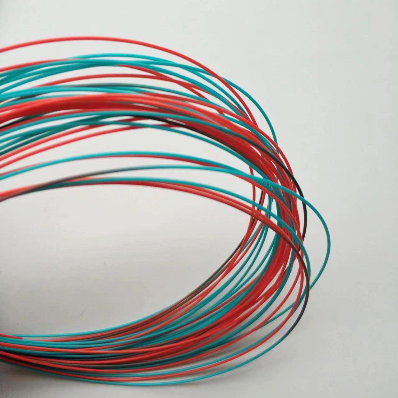 Badminton line double color line rainbow line badminton racket color line two four color racket line can pull up the pound