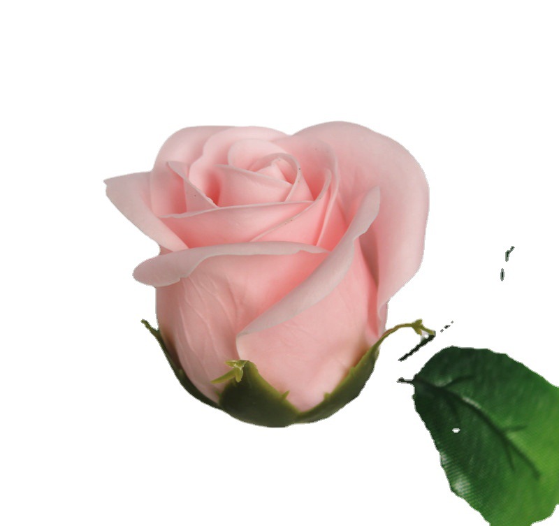 K-Style of 3 Curled Rose Soap Flower Soap Flower Valentine's Day Christmas Handmade Soap Flower Shop Bouquet Material Wholesale