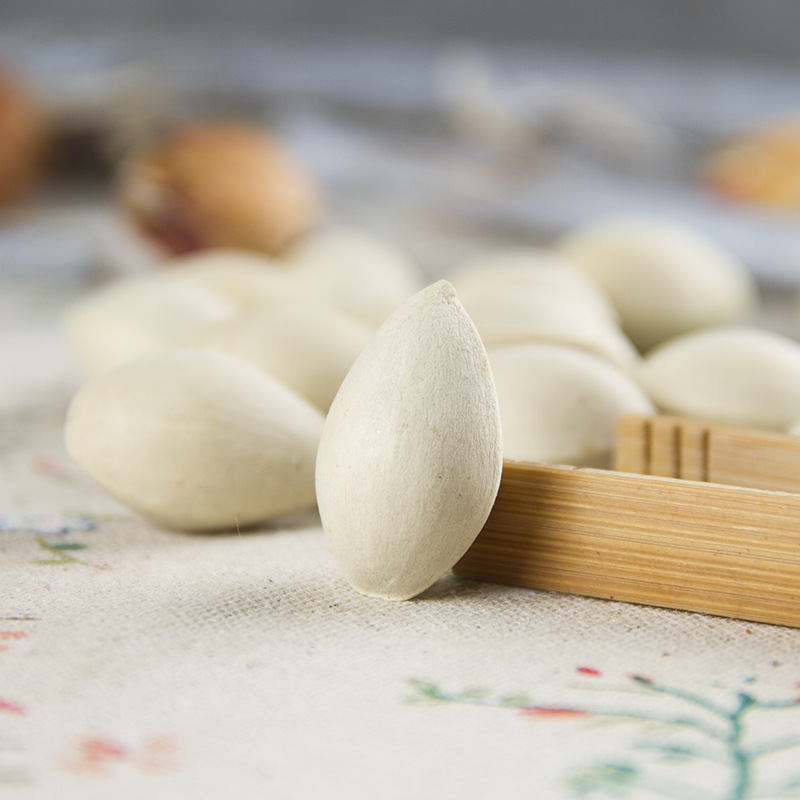 New Arrival White Ginkgo Nuts Raw White Ginkgo Nuts Bulk Chinese Herbal Medicine Farm-Produced White Ginkgo Nuts 500g Free Shipping