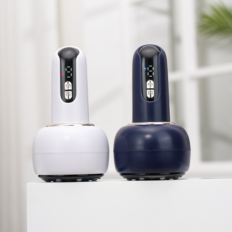 Новый запатентованный электрический инструмент для скребка меридианов, баночный инструмент, массажная щетка для всего тела, дренажный инструмент, скребок для живота, ног, спины