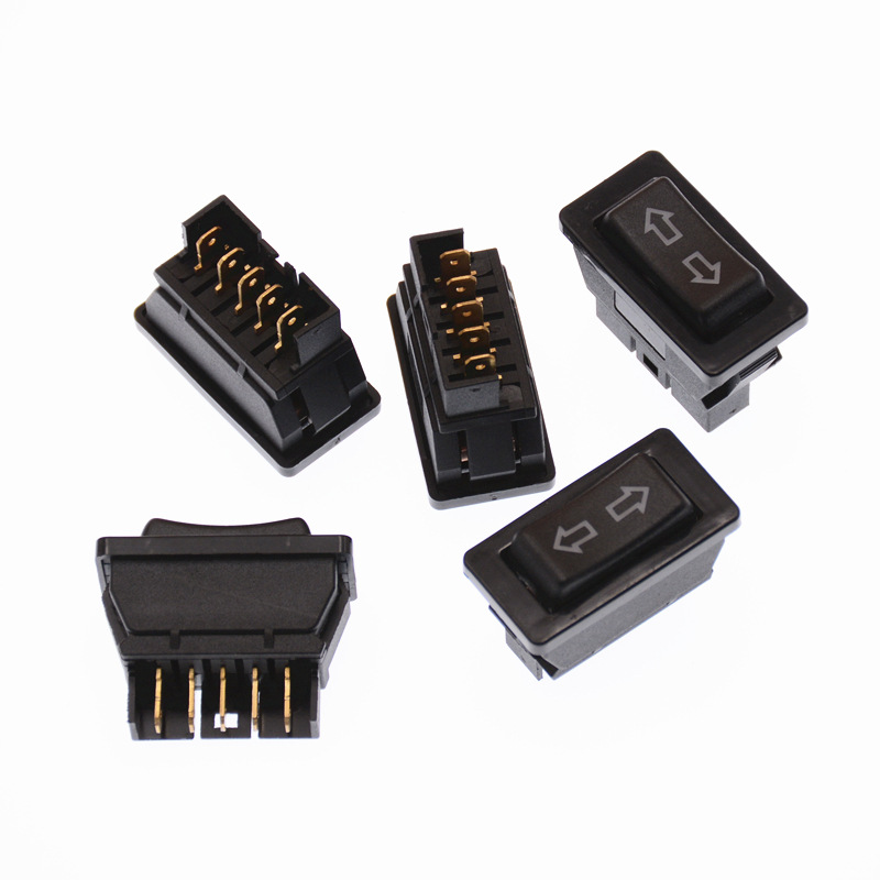 Car rocker switch double knife double throw car power window glass lifter switch arrow switch lifting
