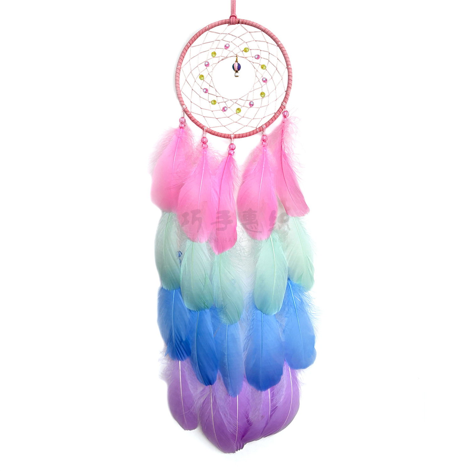 Retro Forest Dream Catcher Scandinavian Style Creative Home Decoration Pendant Indian Ins Style Kidsren's Room Decoration