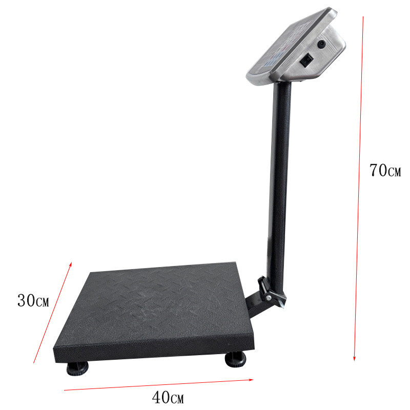 Factory direct 150kg300kg500kg platform scale foldable electronic scale selling vegetable scale grain scale cargo platform scale