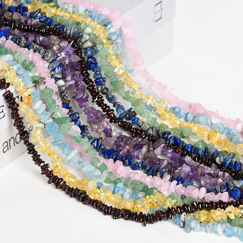 Гравий свободный бисер аксессуары для DIY бижутерии цветные камни с кристаллическим гравием полупродукты неправильные бисеры бирюзового цвета