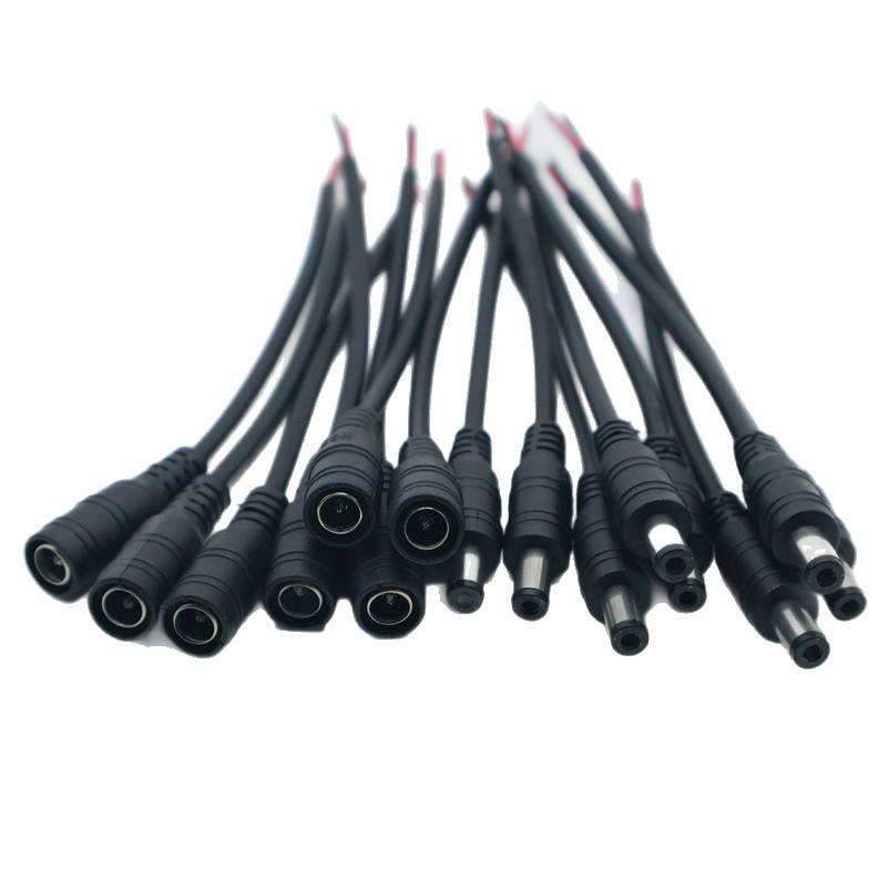 5521Dc Male and Female Plug Dc Power Cord Supplies Dc Male and Female Dc Plug Flat Lamp Downlight Dc Plug