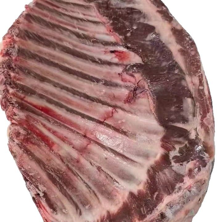 Lamb chops whole fan standard row barbecue ingredients with bone fat sheep whole row mutton wholesale frozen Inner Mongolia Ximeng lamb