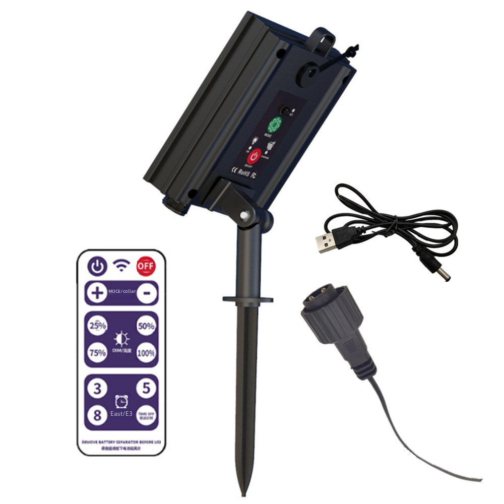 With DC charging remote control solar string light control box 3.7V boost output 24V Solar String Light Control Board